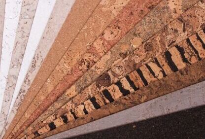 Decoratieve kurkwand