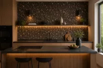 Decoratieve kurk wandbekleding  Cream Chocolate 3MM - 3