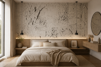 Decoratieve kurk op de muur EUROPA SNOW - 3