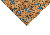 Decoratieve kurk op de muur  MALTA BLUE 3MM - 2