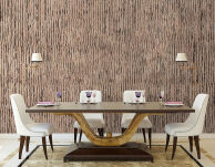 Decoratieve kurk op de muur Bambo 4 Light - 4