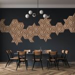 3D Wandpanelen Bruin - 2