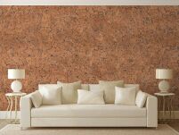 Decoratieve kurk wandbekleding BLACK BROWN 3MM - 4