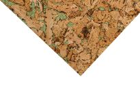 Decoratieve kurk op de muur MALTA MINTGREEN 3MM - 3