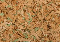 Decoratieve kurk op de muur MALTA MINTGREEN 3MM - 2